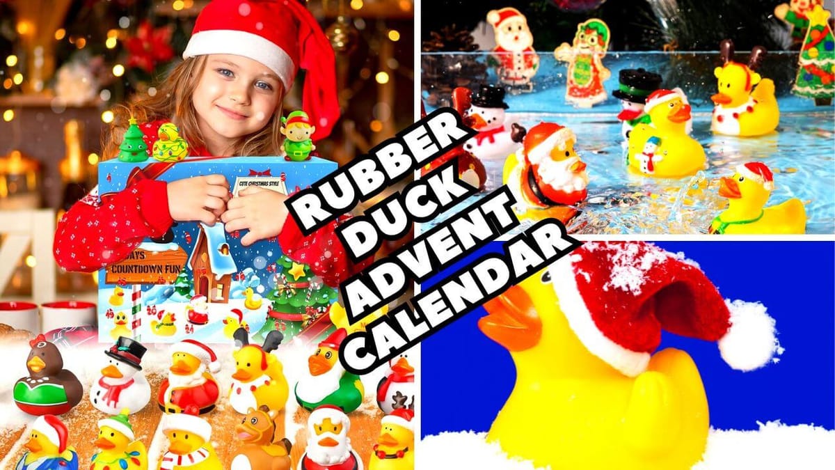 Enjoy the Fun with the Top Rubber Duck Advent Calendar!